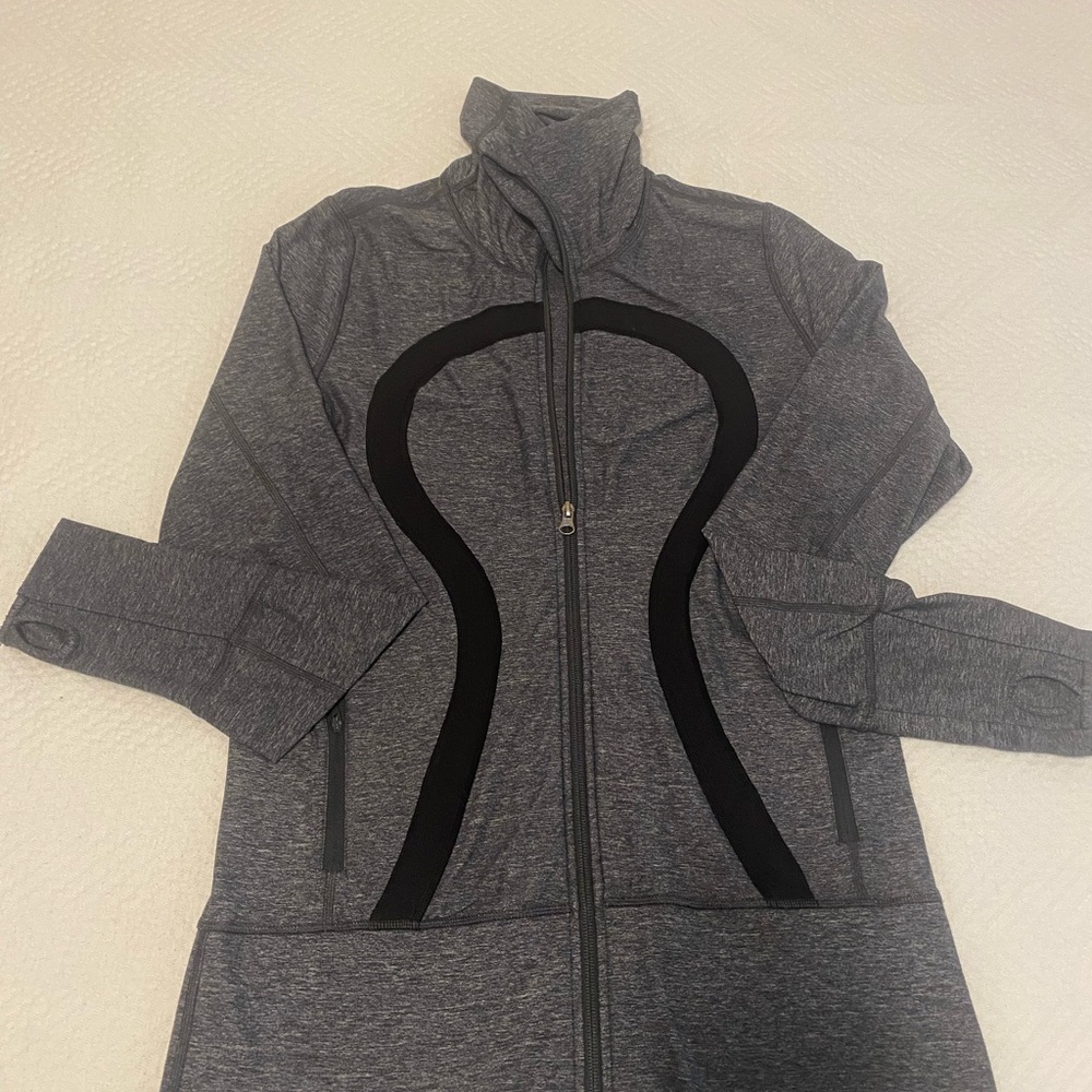 lululemon athletica Charcoal and Black Utility Jacket